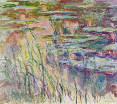 Reflejos en el agua, 1917 de Claude Monet
